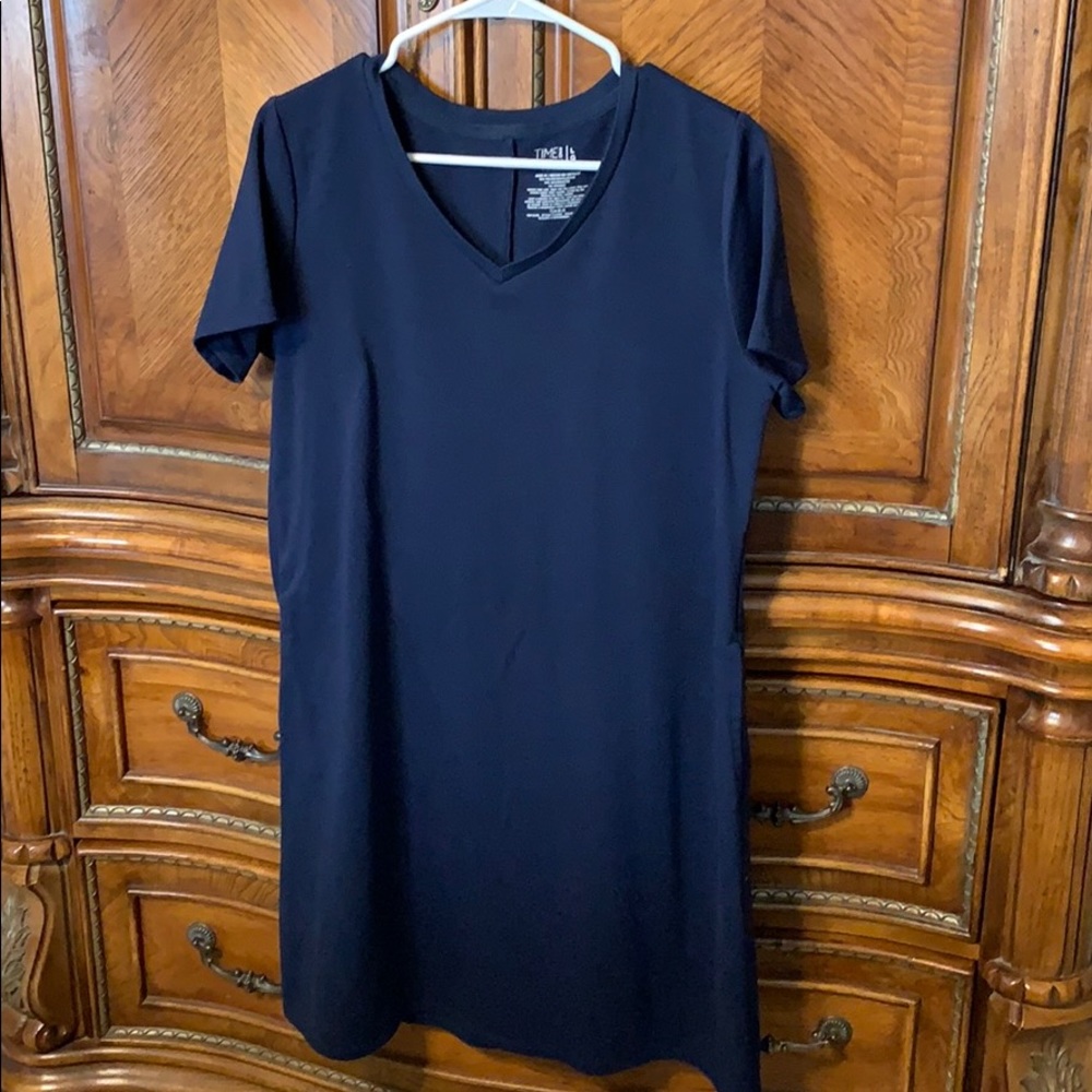 Time and Tru Navy Dress